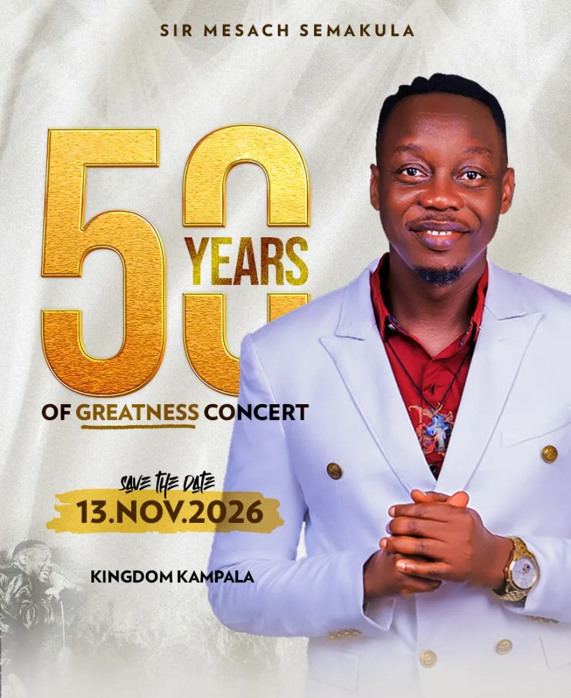 Mesach Semakula Live in 50 Years of Greatness Concert